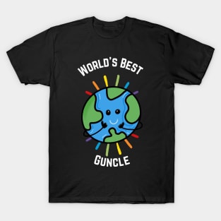 Worlds best guncle T-Shirt